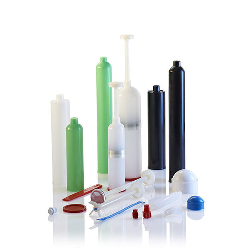 Empty cartridges and syringes