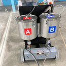 Polyurea joint sealing dispensing system in action