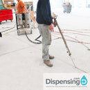 Portable epoxy polyurea dispensing machine for crack filling