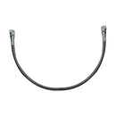 Stainless steel braided unheated non recirculating hose