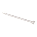 Infinity Bond 160-624 static mixer nozzle with 24 elements, bell inlet, and slip luer tip for 1:1 and 2:1 adhesives; compatible with needle tips.
