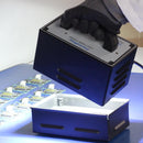 Uvitron PortaRay curing electrical components in the headrest