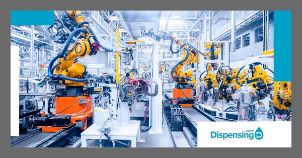 Automated dispensing system for electronics manufacturing