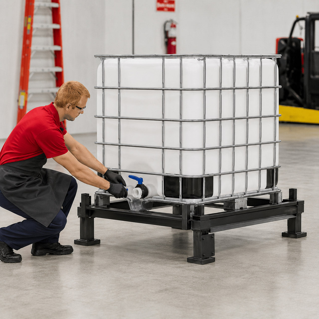 Heavy Duty IBC Tote Stand – 15