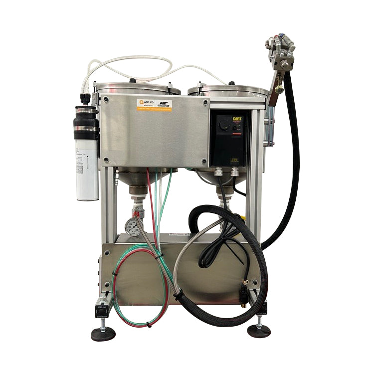 Back View of AST GMP 025 Industrial Dispensing System
