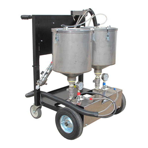 Portable Two Part Dispensing System for Crack Filling