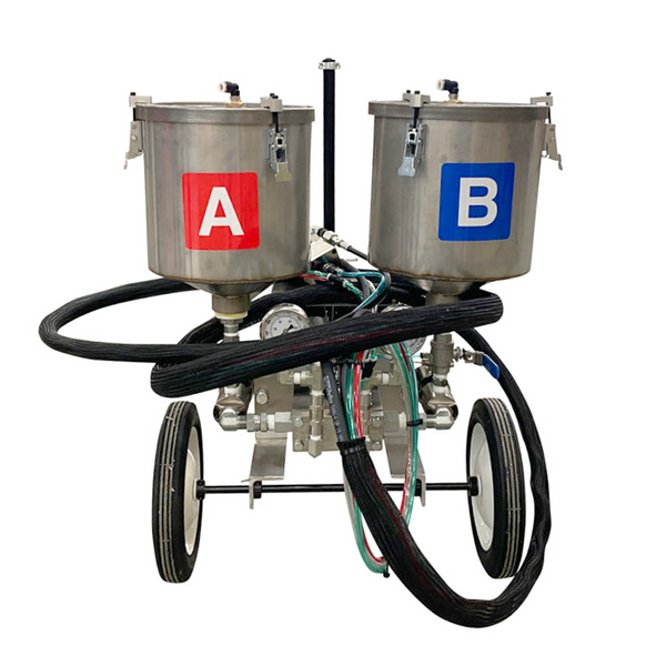 AST RMP-317 epoxy dispensing system for concrete crack injection