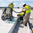 Two part epoxy dispensing for dowel placement construction