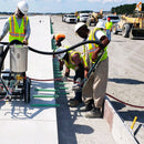 Dowel and road construction epoxy dispensing system