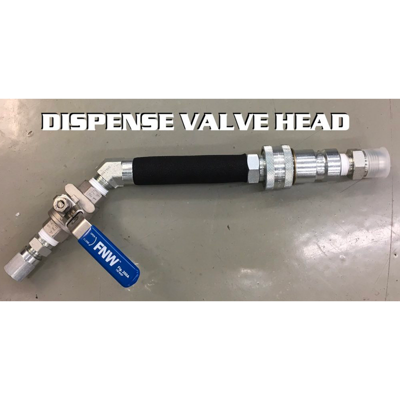 Shutoff valve for silicone dispensing pail pump