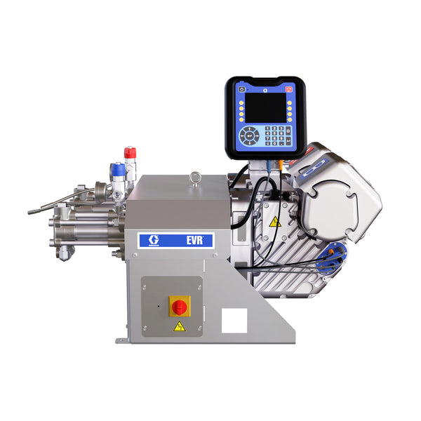 Graco EVR electric variable ratio meter-mix proportioner, official product photo