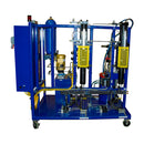 Front view of dual meter IMC machine