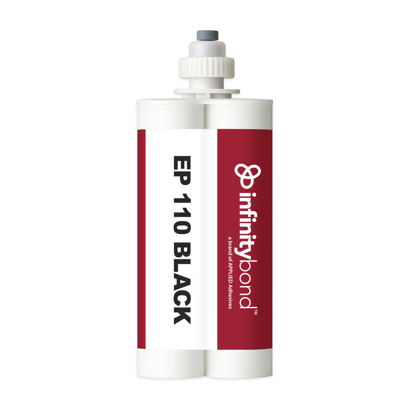 Adhesive for structural repairs and bonding – EP 110 Black 400 ml C-System Cartridge, 1:1 epoxy for wood and ceramics