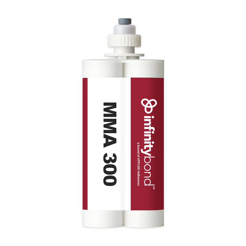 400 ml C-System Cartridge of Infinity Bond MMA 300 – 1:1 structural methacrylate adhesive for metals and plastics