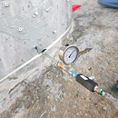 Concrete repair with epoxy crack injection system