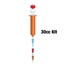 30cc Syringe, Plunger and Tip for Adhesive and Fluid Dispensing