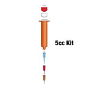 5cc Syringe, Plunger and Tip for Adhesive and Fluid Dispensing