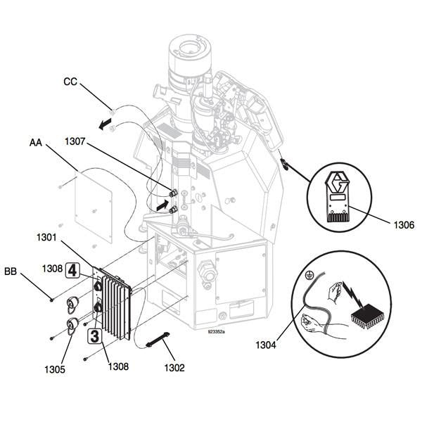 Graco InvisiPac 24V528 - 4 Channel Upgrade Kit
