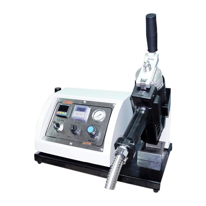 Hand held low pressure molding hot melt system