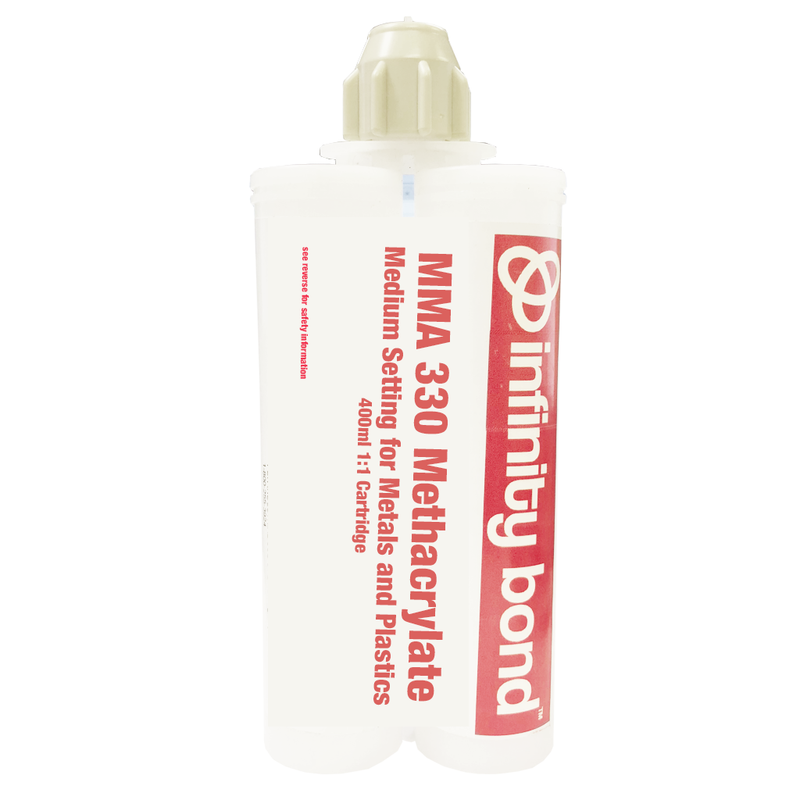 MMA 330 Medium Setting Methacrylate Adhesive for Difficult Substrates - 400ml