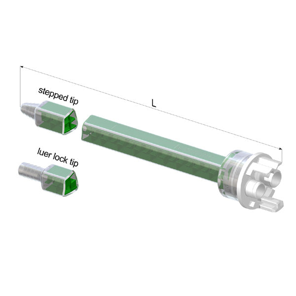 Sulzer MFQ 07-24T Adhesive Static Mixer