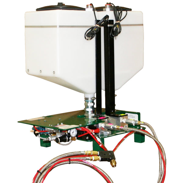 Meter mix dispensing system for epoxy, silicone or MMA potting