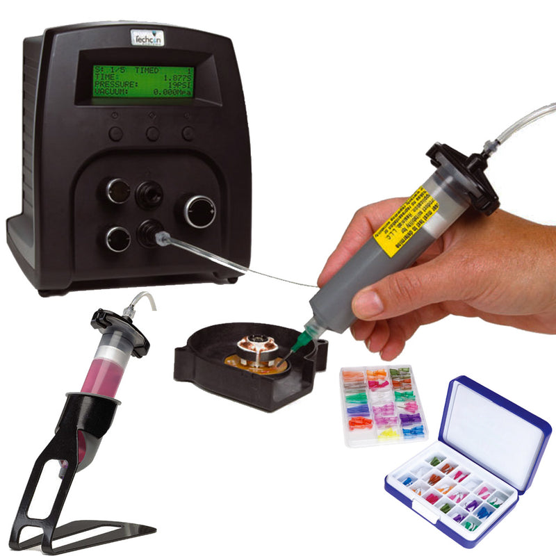 Advanced syringe benchtop dispensing system and pump