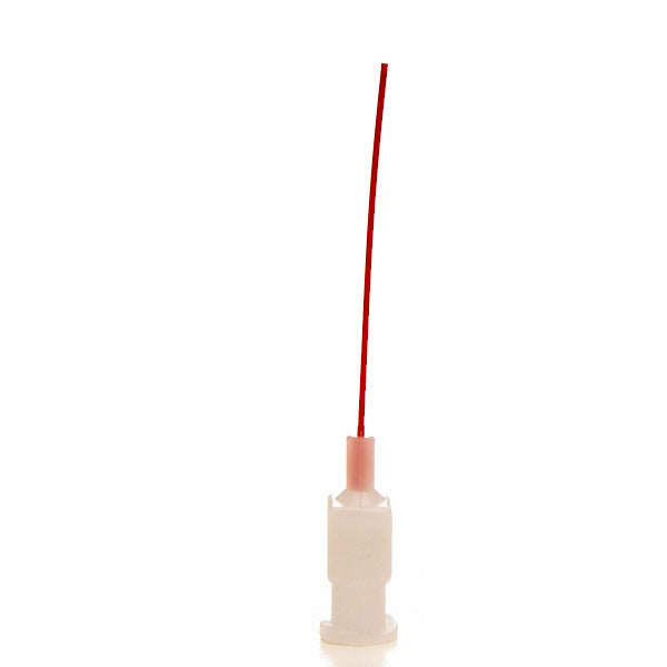 Flexible polypropylene 25 gauge dispensing tip