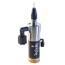 Microshot needle valve for precise adhesive and fluid dispensing