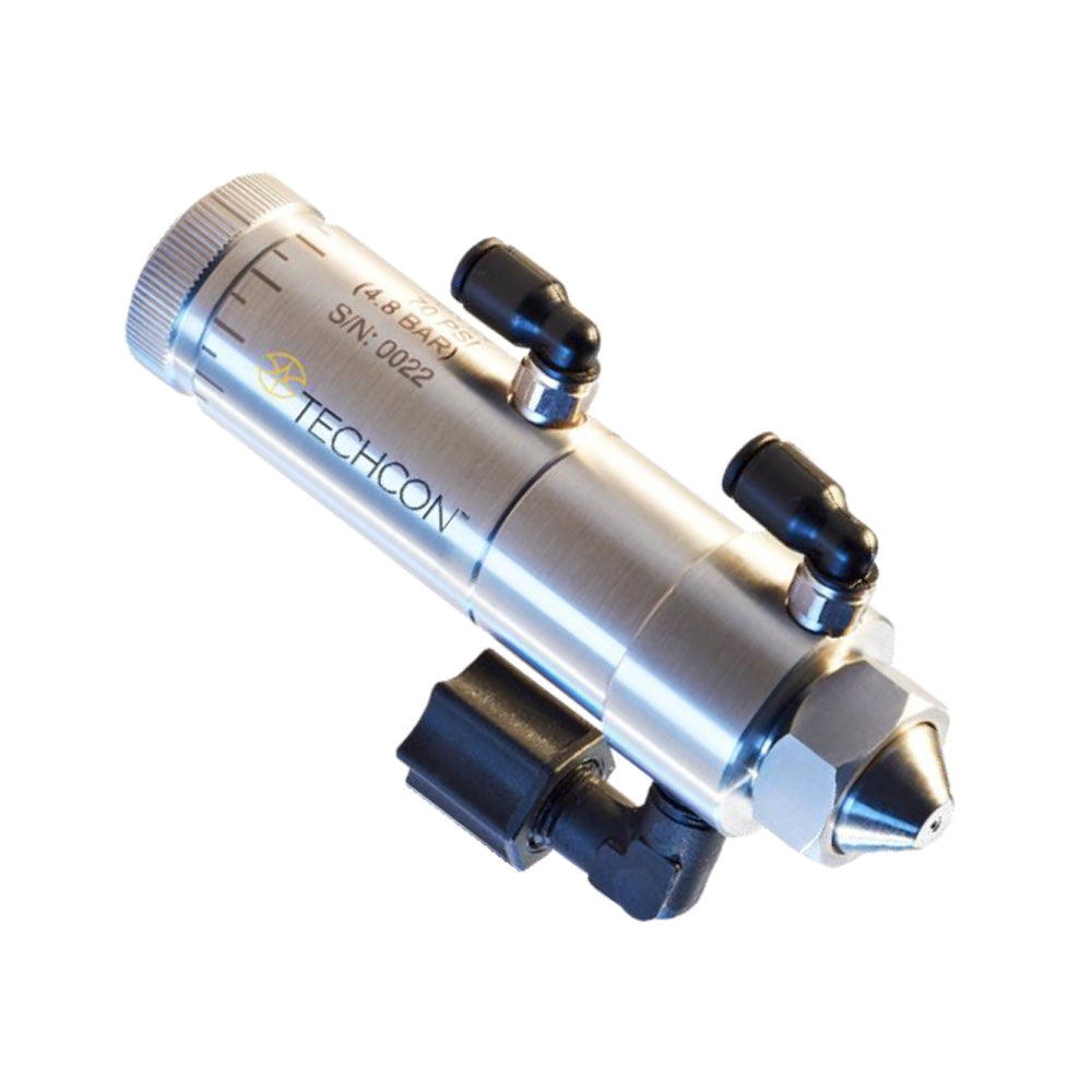 Techcon Valves Precision Spray Valve for Low Viscosity Adhesive and Fluid Dispensing